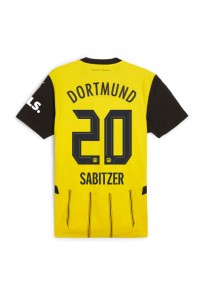 Borussia Dortmund Marcel Sabitzer #20 Voetbaltruitje Thuis tenue 2024-25 Korte Mouw